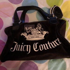 Juicy couture velour purse